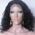 20" #1B---Body Wave 100% Indian Remy Full Lace Wig