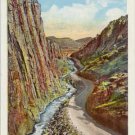 Cliffs Entrance Big Thompson Canon, Rocky Mountain National Park CO Postcard circa 1930s  #0064