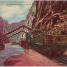 Observation Car, Royal Gorge CO vintage Postcard Train  circa 1910  #0164