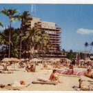 Hawaiian Village Hotel Waikiki HI Postcard  circa 1950s #0293