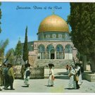 Jerusalem, Dome of the Rock View from the walkway Postcard Israel #0317 Jerusalem, Dome of the Rock View from the walkway Postcard Israel #0317
