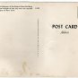 Twilight Birds eye view Empire State Building New York over-sized postcard circa 1950s #0324