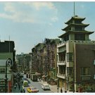 Chinatown   New York, NY  over-sized chrome postcard circa 1950s   #0325