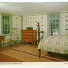 Richardson House Bedroom, Old Sturbridge Village, MA Brookfield, MA Postcard  #0352