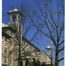 Hotel Hershey, side view of the front entrance in snow  Hershey, PA Postcard #0362
