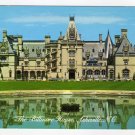 Front view of The Biltmore House with water reflection Postcard Asheville, NC  #0374