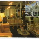 Interior view and entrance view insert of Green Park Inn, Blowing Rock, NC Postcard  #0376