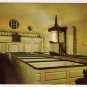 Old Wye Church Interior View Wye Mills, MD postcard Ektachrome photo by Walter H. Miller #0383