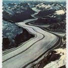 Aerial view of A River of Ice  Alaska postcard  photo Frank H. Whaley  Wien Air Alaska  #0401