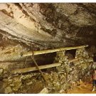 Saltpetre Pipes in Mammoth Cave Postcard 1950s Mammoth Cave National Park, KY