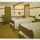 Bedroom Trustees' Office Shakertown Pleasant Hill, KY Postcard Walter H. Miller Photo  #0457