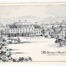 The Boar's Head Inn Charlottesville, VA postcard pen and ink drawing #0481 The Boar's Head Inn Charlottesville, VA postcard pen and ink drawing #0481
