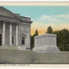 Tomb of Unknown Soldier, Arlington VA Postcard C.T.American linen 1932 #0491