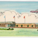 Hilton Airport Inn Nashville TN Postcard Plastichrome 1960s #0501