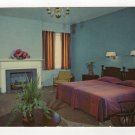 Tanglewood Park Manor House bedroom Clemmons NC Postcard Curteichcolor 1961   #0535