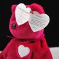 Ty Valentina Plush Bear Retired Beanie Baby 4233