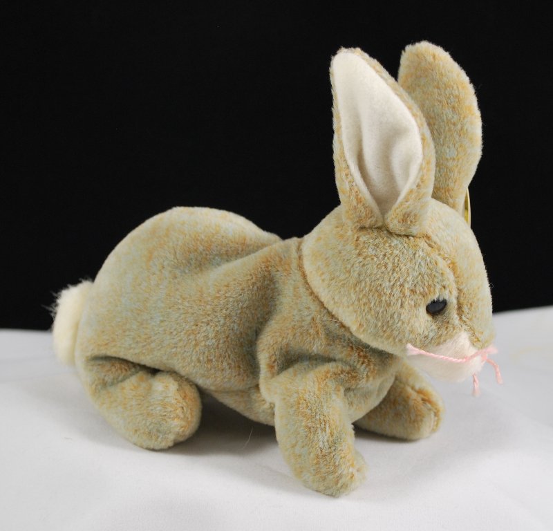 Retired Ty Nibbly The Bunny Beanie Baby 4217