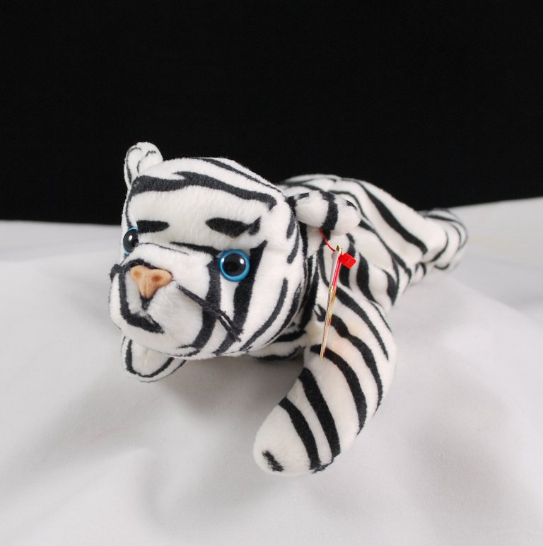 White tiger 2024 beanie baby