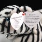 Retired Ty Blizzard The White Tiger Beanie Baby 4163