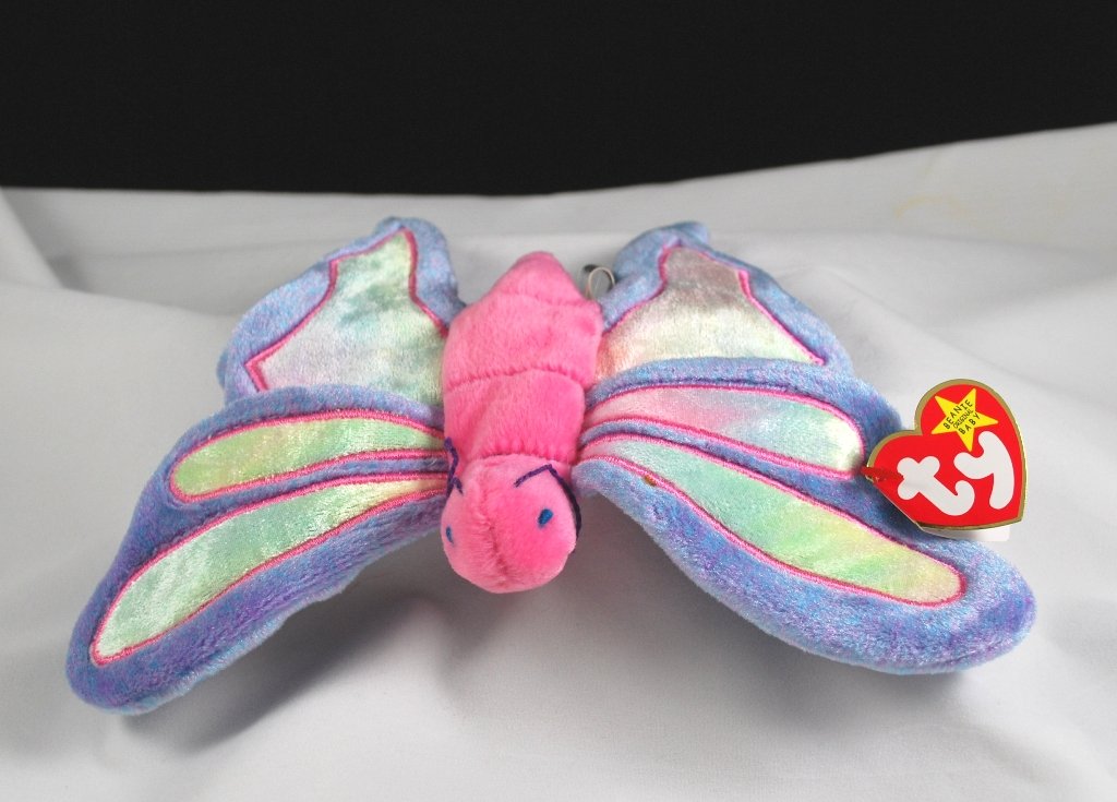 Ty Flitter The Butterfly Retired Beanie Baby 4255