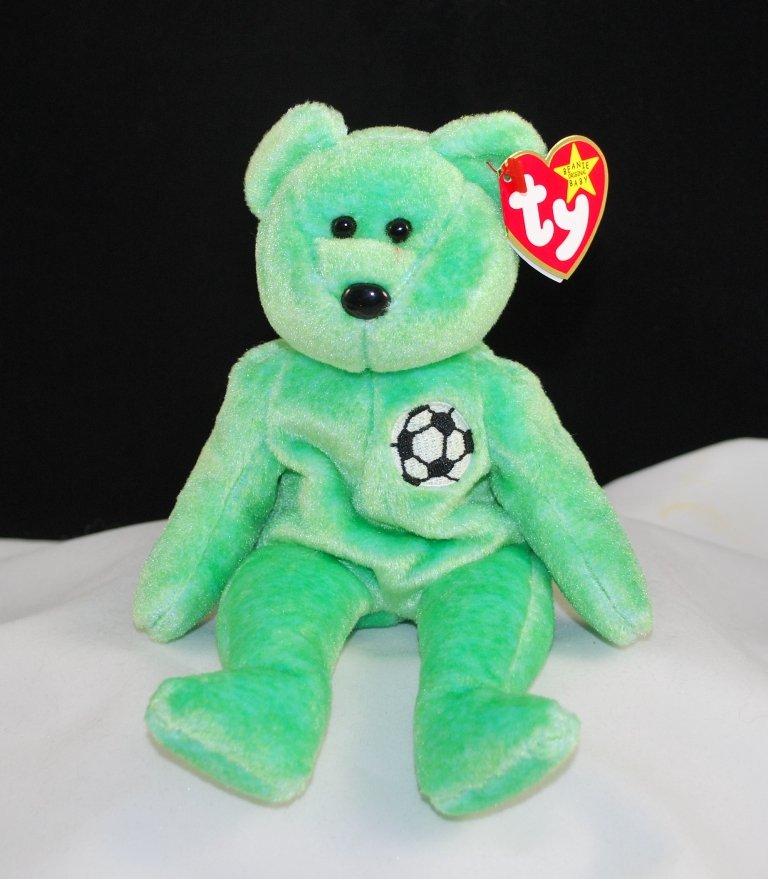 ty beanie baby kicks 1998