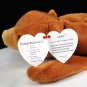 Ty Cubbie The Bear Retired Beanie Baby 4010