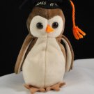 Ty Beanie Baby Wise The Owl 1998 Graduation Retired 4187 Ty Beanie Baby Wise The Owl 1998 Graduation Retired 4187