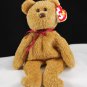 Retired Ty Beanie Baby Curly The Bear 4052
