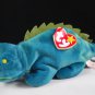 Ty Beanie Baby Iggy The Iguana Retired 4038