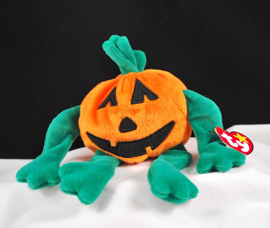 Retired Ty Beanie Baby Pumkin' The Pumpkin 4205