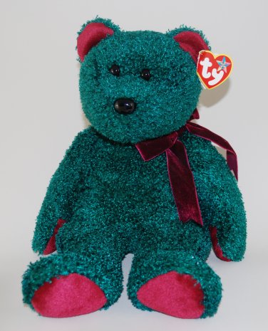 2001 holiday teddy ty