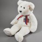 Libearty the Bear Ty Beanie Buddy Plush Style 9371
