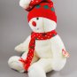 Winter Holiday Snowboy the Snowman Ty Beanie Buddy Plush Style 9342