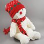 Winter Holiday Snowboy the Snowman Ty Beanie Buddy Plush Style 9342