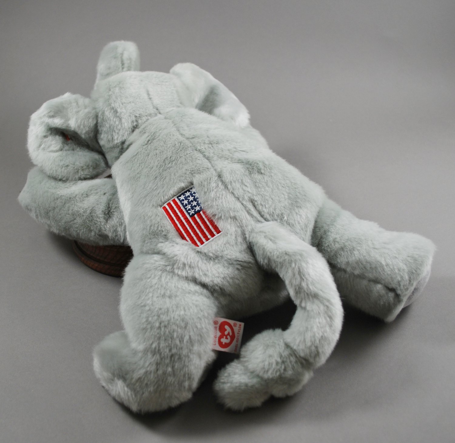 Ty Righty the Elephant Plush Beanie Buddy Style 9369