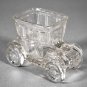 Vintage Crystal Truck or Taxi Toothpick Holder