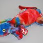 Lizzy The Lizard Ty Beanie Buddy Ty-Dyed Plush Style 9366