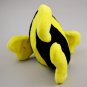 Bubbles The Yellow and Black Fish Ty Beanie Buddy Plush Style 9323