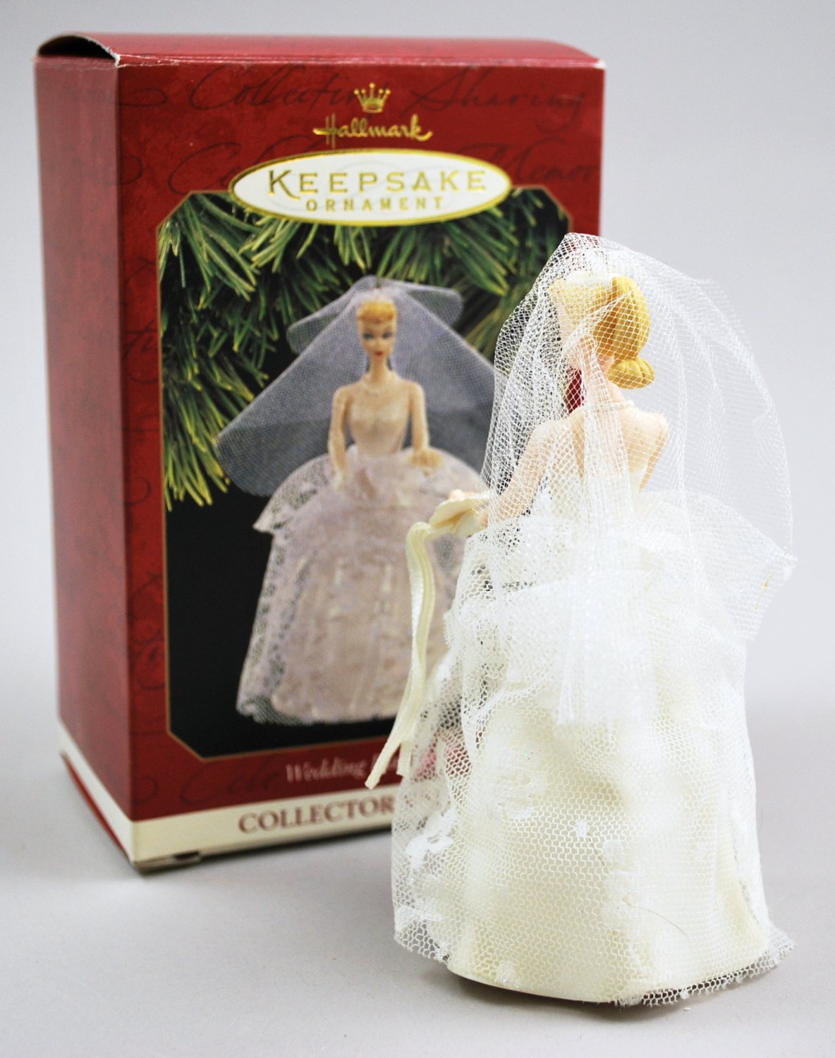 wedding day barbie ornament