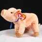 Retired Ty Beanie Baby Knuckles The Pig 4247 Plush Bean Bag Toy w/ Tags