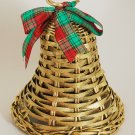 1988 Avon Christmas Holiday Greetings Festive Wicker Bell
