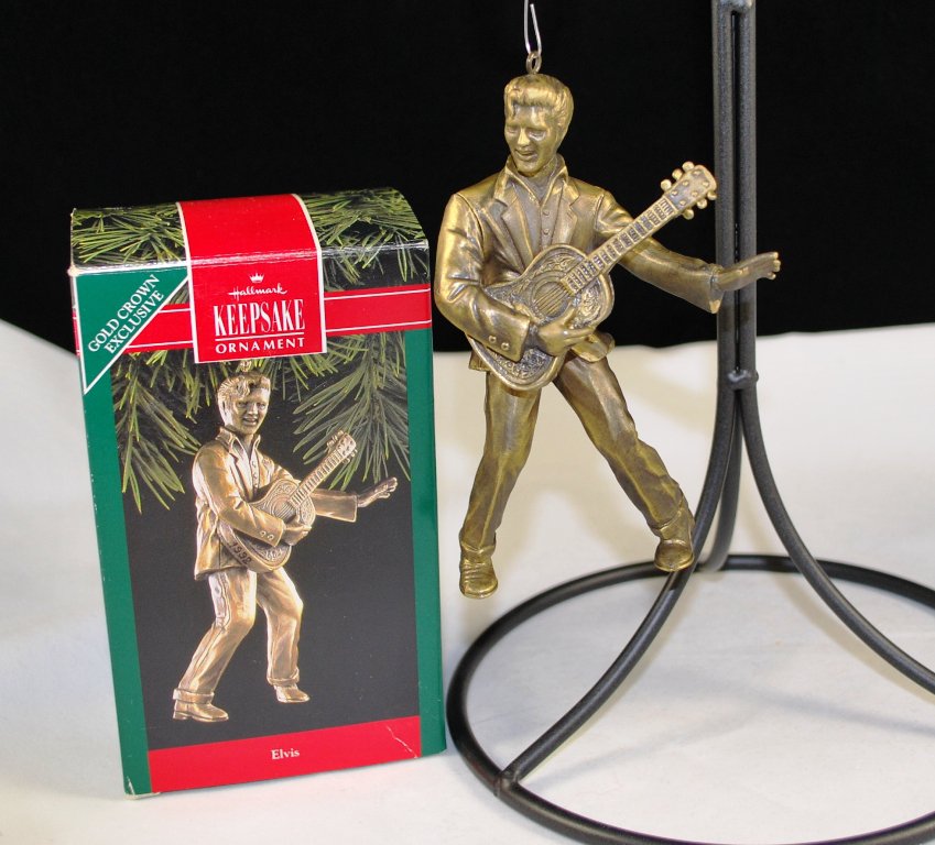 Hallmark Keepsake 1992 Elvis Presley Christmas Tree Ornament