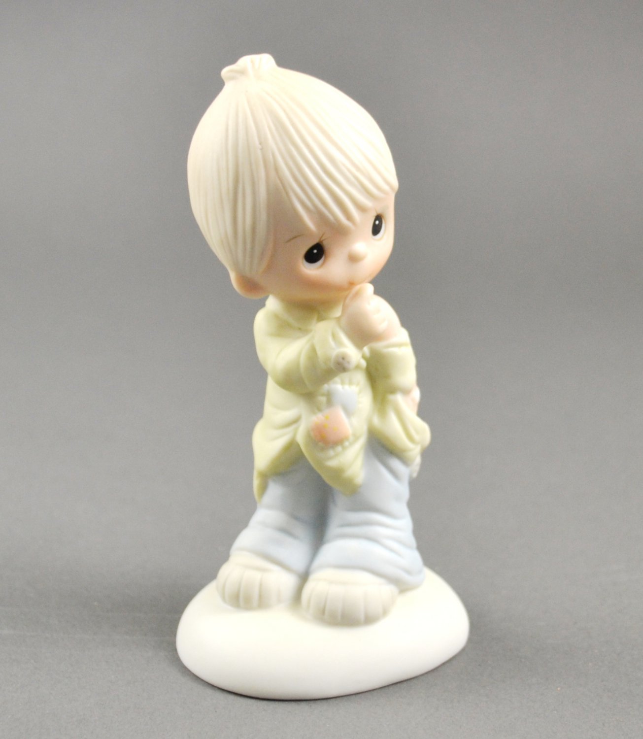 Smile God Loves You Precious Moments Enesco Jonathan David Boy Figurine