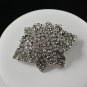 Vintage Tiered Star Clear Rhinestone Brooch Pin Jewelry