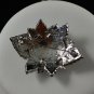 Vintage Tiered Star Clear Rhinestone Brooch Pin Jewelry