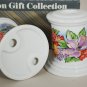 1987 Avon Spring Hostess Porcelain Candle Holders