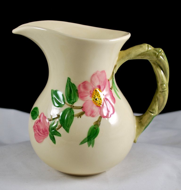 Franciscan desert shop rose pitcher