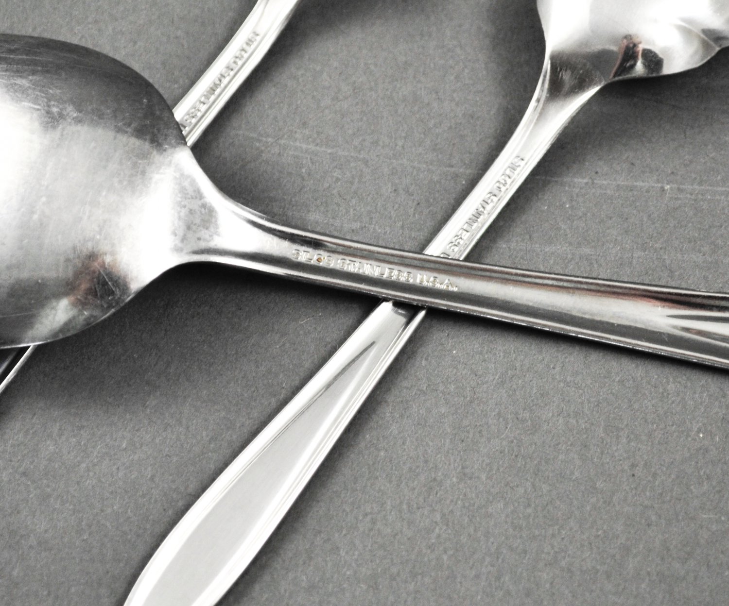 International Silver 3 Piece Serving Utensils Silco Stainless U.S.A