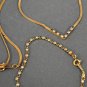 1982 Avon Galaxy of Color Simulated Sapphire Necklace & Bracelet