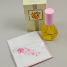 1982 Avon Floral Accents Roses, Roses Cologne Handkerchief